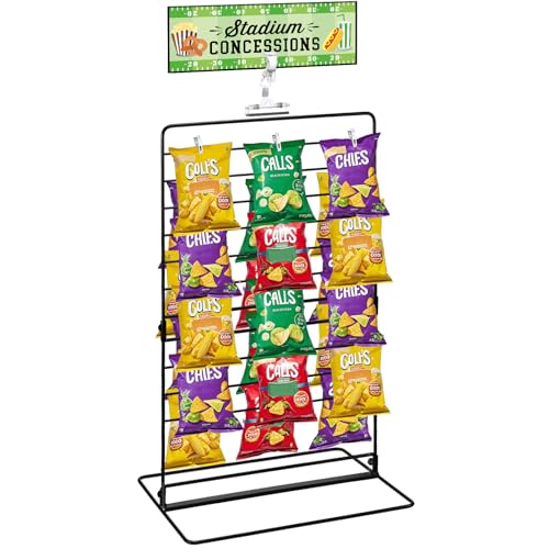 Geelin Football Snack Rack with 60 Clips