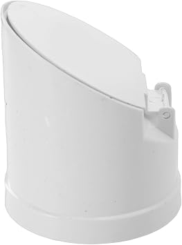 Floor Drain Auto Closing PVC Floor Drain Drainage Pipe for Outdoor Drainage Pipes Exhaust Pipe 75mm White