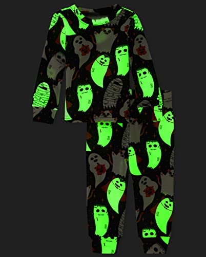Image of The Children's Place unisex-baby and Toddler Holiday Snug Fit Cotton One Piece Pajamas
