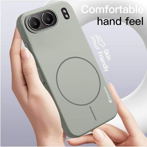 Image of KARWAN️Magnetic Ultra Slim-Fit Back Case Cover for Oneplus Nord 4 |Hard PC Case Cover| Ultra-Thin & Light Weight with [Ultra Premium Feel] Case for Oneplus Nord 4(6.6 inch)(Grey)