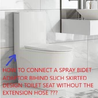 (1 Pack) 6 Inches Stainless Steel 7/8 Male 7/8 Female Extension Hose Braided Solid Seat With Hard Access Handheld Spray Hand Easy To Tight With Plumbing Tape (1) #TOP1