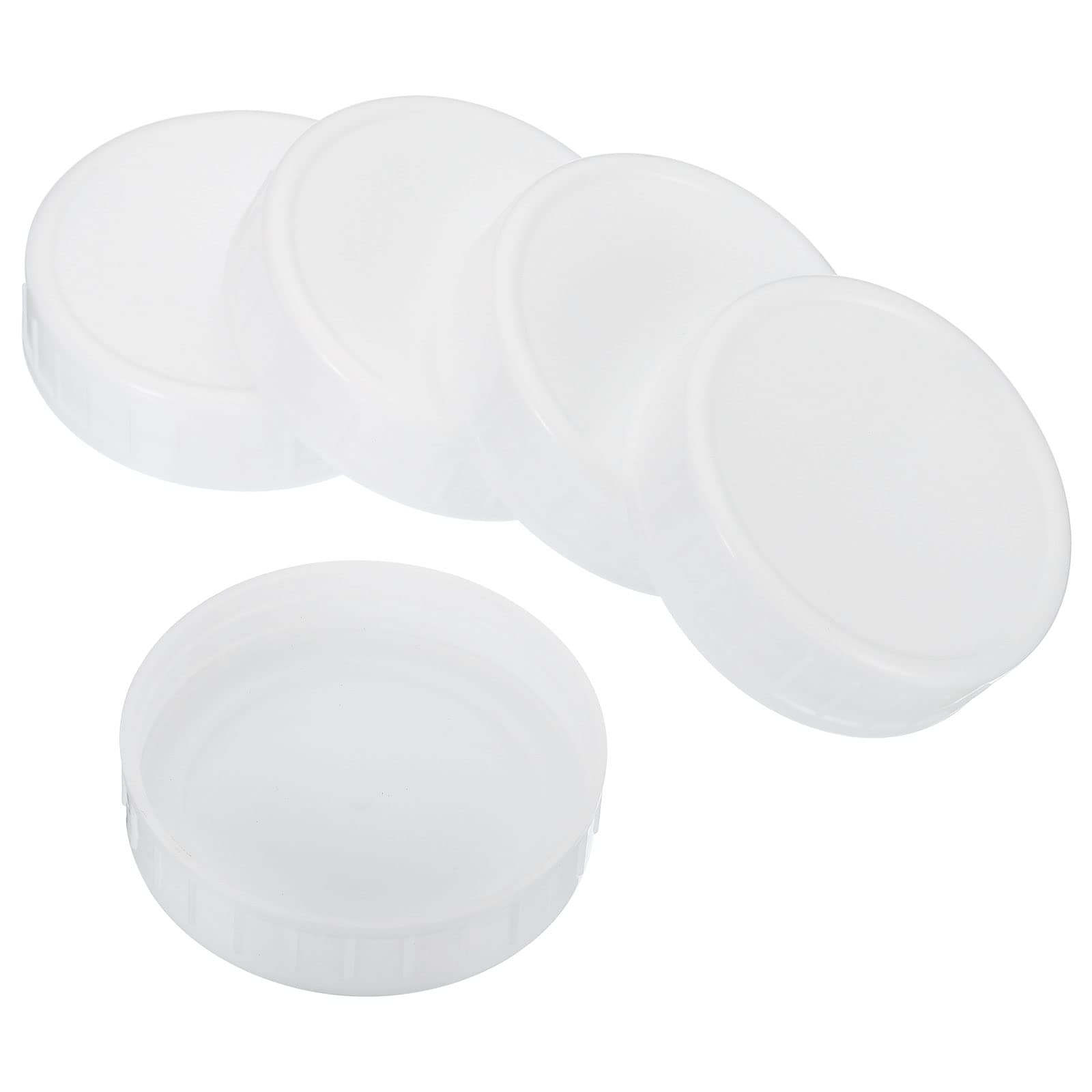 Couvercles de bocaux conserve plastique 70mm bouchon étanche bocal Mason x8