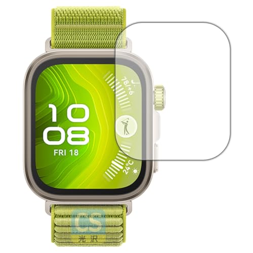 PDA工房 HUAWEI WATCH FIT 4 Pro 対応 Crystal Shield 保護 フィルム 光沢 日本製