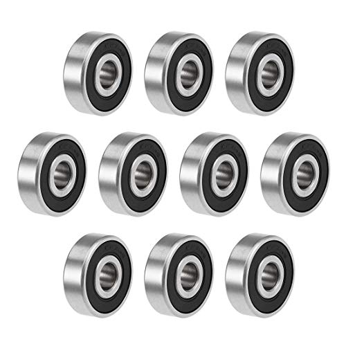 Rodamientos 627-2RS uxcell para eliminar vibraciones en herramientas cojinetes 7mm