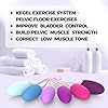 FENHUA Kegel Exercise System–Pelvic Floor Strengthening- Set of 6 Premium Silicone Kegel Exercise Weights & Control with Training Kit for Women: Beginners & Advanced #2