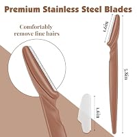 Phyyixs 88 Pcs Terracotta Dermaplaning Tool & Face Razors for Women in Storage Jar – Eyebrow Razor for Women & Men, Skincare Gift for Women — image 2