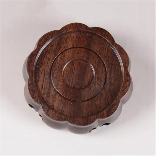 Mesa de exhibición de bonsáis en madera para juegos de té y decoración 4
