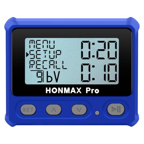 8100 Chronomètre et minuteur professionnel, rétroéclairage, USB-C, bleu
