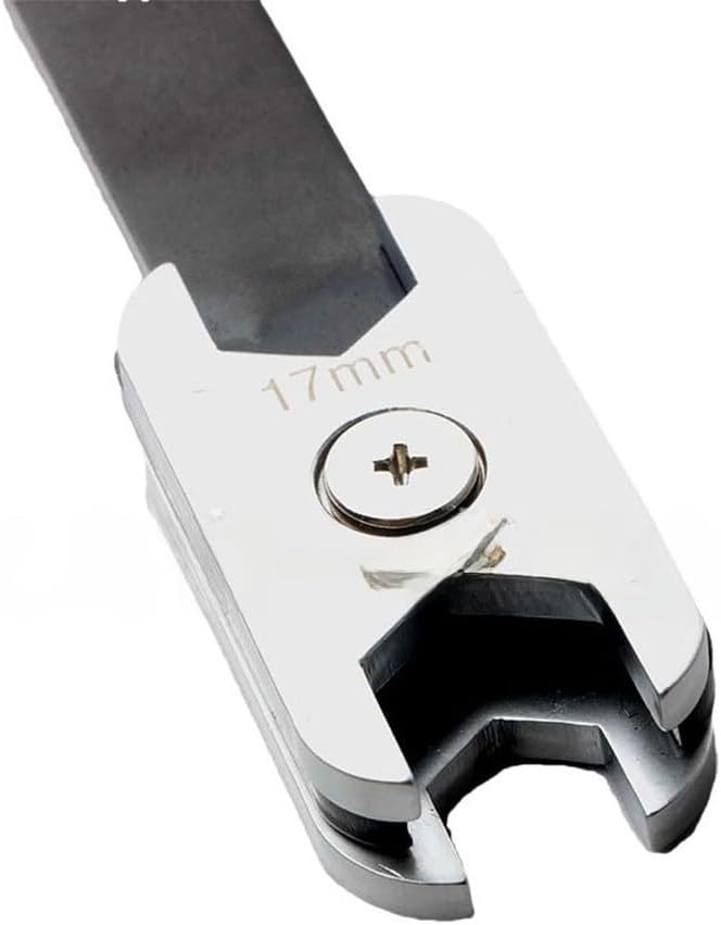 360 Degree Rotatable Ratchet, Dual-End Adjustable Spanner Tight, Multi-Function Hand Tool with Strong Construction, Black(Plum Blossom)