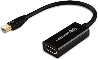 Cable Matters Mini DisplayPort to HDMI Adapter (Mini DP to HDMI) in Black - Thunderbolt and Thunderbolt 2 Port Compatible