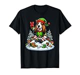 Photo Gallery funny peace hand basset hound elf christmas da donna, uomo e bambino maglietta Photo Gallery funny peace hand basset hound elf christmas da donna, uomo e bambino maglietta