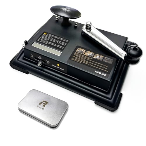 ROWISE Cigarette Rolling Machine New Manual Cigarette Tobacco Injector Roller Fits Rolling Tube of Diameter 0.31/8mm Portable Cigarette Roller Machine for Size of Tube: 100mm King & Regular Size