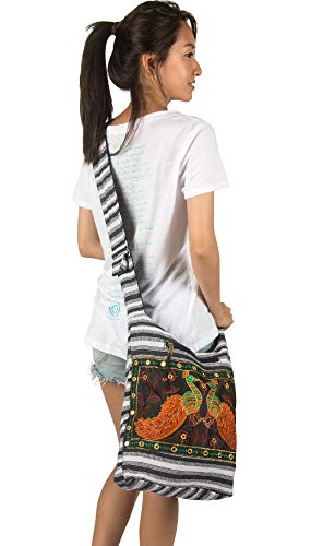 Image of Hobo Shoulder Bag Messenger Casual Everyday Large Hippie Market Thick Functional