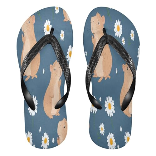 STAYTOP Cute Cartoon Capybara Flip Flops Sandals of Men's & Women's,Sandals Beach Slippers Shower Slides