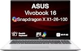 ME2 Customized Laptop, Created Using ASUS Vivobook 16 Copilot+ Laptop 16.0" IPS WUXGA Display (Qualcomm Snapdragon X X1-26-100, 16GB LPDDR5X, 1TB/2TB PCIe SSD, Qualcomm Adreno, Backlit KB, Win11Pro)