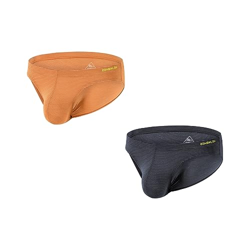 ZAIGGUT Mens Pouch Underwear Breathable & Soft Briefs M L XL XXL