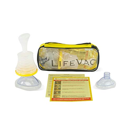 LifeVac - Choking Rescue Device Home Kit for Adult and Children First Aid Kit, Portable Choking Rescue Device, First Aid Choking Device, Travel Kit