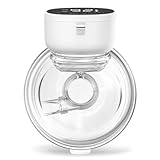 ANWIKE Electric Breast Pump Ultra-Light 230g - Wearable Breast Pump Hands Free for Travel & Home, 4 Modes 9 Levels, 135° Flange, Quiet 40dB, BPA-Free, Easy to Clean & Gift for New Moms, Black - Image 1