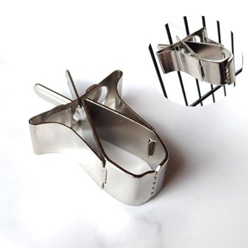 VICASKY Sepiaschalen Vogel Nistmaterial Halter Sepiaschale Vogelkäfig Zubehör Kolbenhirse Hängende Vogelzubehör Käfig Set Futterhalter Ständer Halterung Vögel Holzständer Futterklammer Doppelter