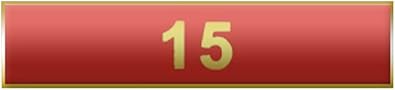 15 Years of Service Red Citation Bar