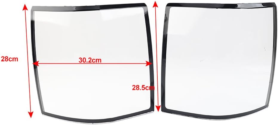 GZYF Right Car Tail Lamp Cover, Rear Tail Lamp Lampshade Lamp Shell Covers Protector for Range Rover 2010-2012,Right