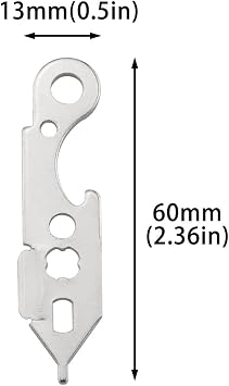 2pcs Dart Head Handling Dart Tools Dart Wrench for Loading and Unloading of Aluminum Rod and Specific Dart Head