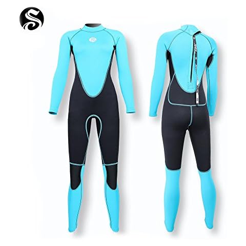 PAWHITS 3mm Thermal Long Sleeve Wetsuit Cover