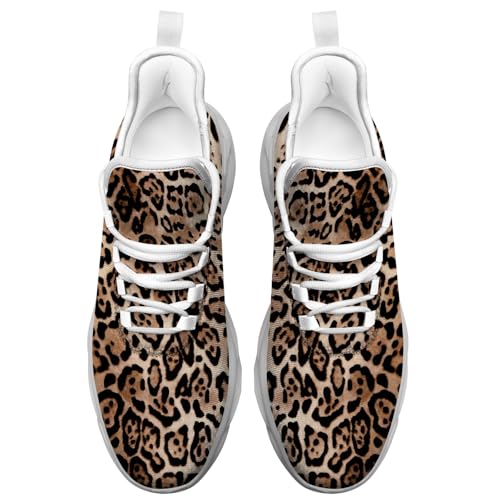 Men's Women's Leopard Print Tennis Shoes Cheetah Skin Sneakers Running Shoes Gifts for Boyfriend Girlfriend3