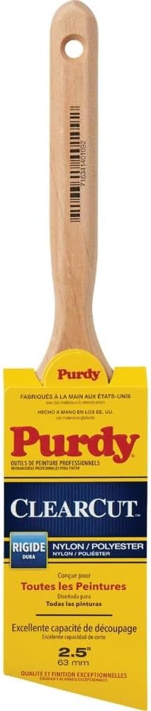Purdy Clearcut Glide 2-1/2 in. W Angle Nylon Polyester Trim Paint Brush