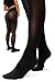 sofsy Women Opaque Maternity Tights - Stretchy Pantyhose for Pregnancy 50 Den [Made in Italy] Black - Medium