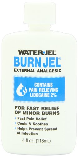 First Aid Only Water Jel Burn Jel Burn Relief, 4-Ounce Plastic Bottle (Pack of 3)