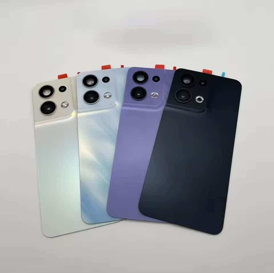 YOOOKOOO Compatible Rear Back Cover for Oppo Reno 8 5G – Battery Door Housing Replacement Part (Gold)