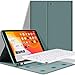 Produktbild GOOJODOQ Tastatur Hülle Compatible with iPad 10.2 (7 Gen 2019)/(8 Gen 2020), Weiche TPU-Rückabdeckung Mit Stifthalter+Magnetisch Abnehmbarer Drahtloser Bluetooth V3.0 Tastatur