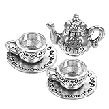 Mini bouilloire à thé en métal : créée par des artisans qualifiés dans un style traditionnel avec un artisanat raffiné, c'est une superbe pièce de collection, un accessoire miniature de cuisine