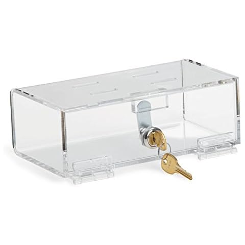 CeilBlue Single Lock Medical Box Small 8.325" W x 4.5" D x 2.875" H Cover