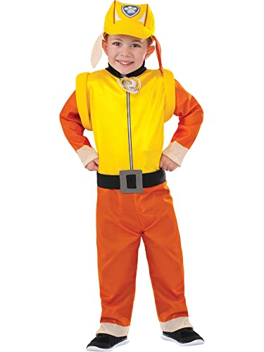 Disfraz Rubble Paw Patrol Para Niño 4-6 Años - Oficial Amscan