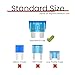(25Pcs) 15 Amp Standard Car Fuses, 15A Automotive Fuse(ATO/ATC), Blade Fuse for Car/RV/Truck/SUV/Motorcycle/Boat