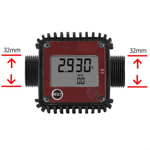 Compteur de débit DN25 numérique filetage extérieur pour huile - 7