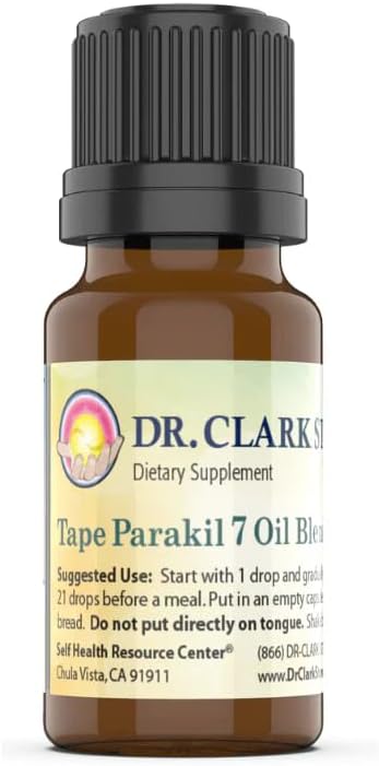 Dr. Clark Tape Parakil 7 Oil Blend, 10 cc - Stronger Immune System