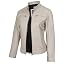 Ddge - Off White Leather Jacket