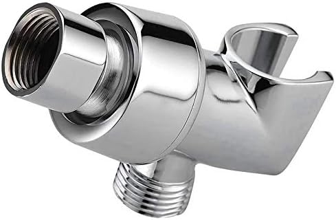 Pod prysznicem， Uniwersalny regulowany uchwyt na słuchawkę prysznicową, metalowy prysznicowy, adapter ramienia prysznicowego, uniwersalny haczyk