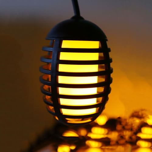 Luces solares para exterior, 30 pies, 15 LED miniatura 4
