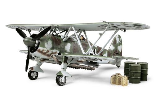 Tamiya Fiat CR42 Luftwaffe 1/48 maquette avion chasseur nuit collection
