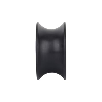 U Groove Pulley, Standard Sizes Lubrication Grease Low Friction Wear Resistant Nylon Bearing Wheel for Mechanical Drive Equipment