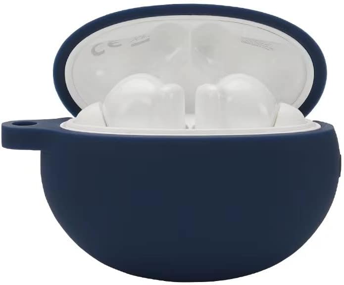 Funda de silicona suave para Huawei FreeBuds 5i, absorción de golpes, accesorios con llavero para hombres, adolescentes, niños, niñas y mujeres,