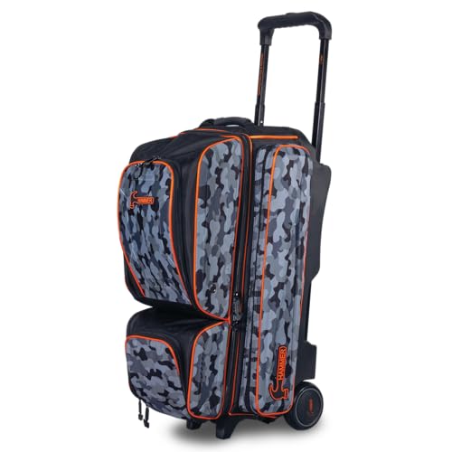 Hammer Gauntlet Triple Roller Bowling Bag (Camo)