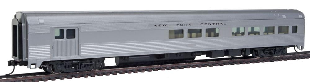 85' Budd Baggage-Lounge - Ready to Run -- New York Central (silver)
