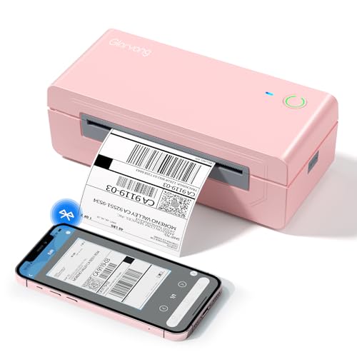 Gloryang Bluetooth Thermal Shipping Label Printer, 4X6