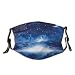 Produktbild Galaxy Falling Stars View Staub Gesicht Abdeckung Waschbar Wiederverwendbar, Staubdicht, Radfahren