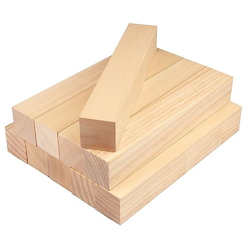 Basswood Carving Blocks 8 Pack